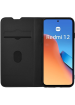 Vivid Case Book Xiaomi Redmi 12 Black