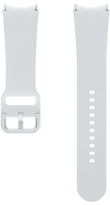 Samsung Galaxy Watch 5/6 Sport Band (M/L) Silver