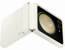 Samsung Flap Eco Leather Case Galaxy Z Flip5 Cream