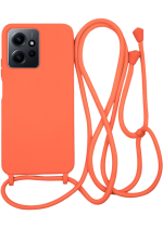 Vivid Silicone Lace Cover Redmi Note 12 4G Orange