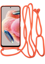 Vivid Silicone Lace Cover Redmi Note 12 4G Orange