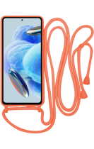 Vivid Silicone Lace Cover Redmi Note 12 Pro 5G Orange