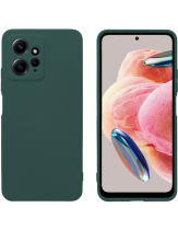 Vivid Silicone Cover Redmi Note 12 4G Army Green