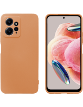 Vivid Silicone Cover Redmi Note 12 4G Orange