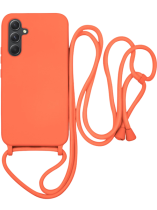 Vivid Silicone Lace Cover Samsung Galaxy A54 5G Orange