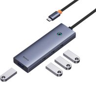 Baseus Flite Series 4-Port II HUB Space Grey