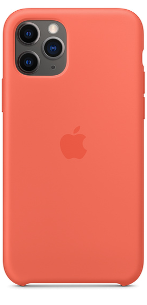 Apple Silicone Case iPhone 11 Pro Clementine (Orange)