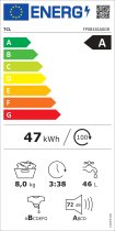 TCL FP0834SA0 Πλυντήριο Ρούχων 8kg