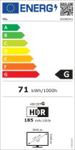 TCL 50C805 50'' 4K Mini-LED 144hz TV with QLED, Google TV and Game Master Pro 2.