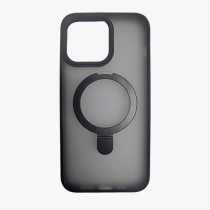 Vivid Magsafe Ring Stand Case Apple iPhone 15 Pro Max Black