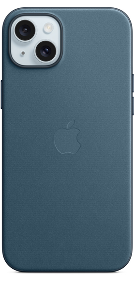 Apple iPhone 15 Plus FineWoven Case with MagSafe Pacific Blue