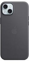 Apple iPhone 15 Plus FineWoven Case with MagSafe Black