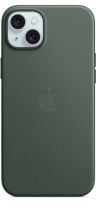 Apple iPhone 15 Plus FineWoven Case with MagSafe Evergreen