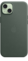Apple iPhone 15 Plus FineWoven Case with MagSafe Evergreen