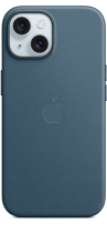 Apple iPhone 15 FineWoven Case with MagSafe Pacific Blue