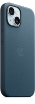 Apple iPhone 15 FineWoven Case with MagSafe Pacific Blue