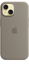 Apple iPhone 15 Silicone Case with MagSafe Clay