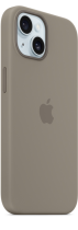 Apple iPhone 15 Silicone Case with MagSafe Clay