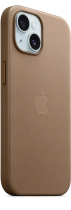 Apple iPhone 15 FineWoven Case with MagSafe Taupe