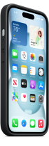 Apple iPhone 15 FineWoven Case with MagSafe Black