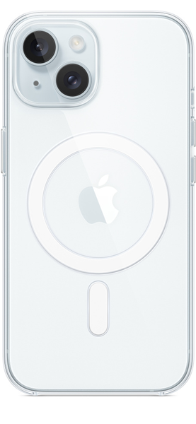 Apple iPhone 15 Clear Case with MagSafe