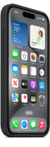 Apple iPhone 15 Pro Silicone Case with MagSafe Black