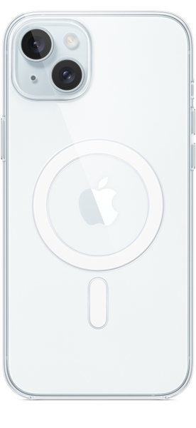 Apple iPhone 15 Plus Clear Case with MagSafe