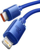 Baseus Crystal Shine Series Cable Type-C to Lightning 20W 2m Blue