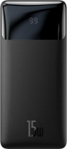 Baseus Powerbank 20000mAh 2xUSB/Type-C/Micro USB 15W Bipow Black