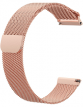 Vivid Universal Watch Strap Milanese 22mm Rose Gold