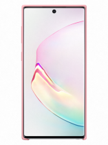 Samsung Silicone Cover Note 10 Ροζ