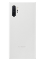 Samsung Leather Cover Note 10 + White