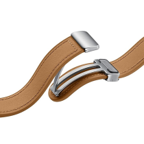 Samsung Galaxy Watch 6 D-Buckle Hybrid Eco-Leather Band Camel (M/L)