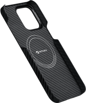 Pitaka MagEZ Case 4 Apple iPhone 15 Pro Max Black / Grey / Twill (KI1501PM)