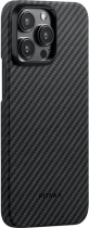 Pitaka MagEZ Case 4 Apple iPhone 15 Pro Max Black / Grey / Twill (KI1501PM)