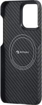 Pitaka MagEZ Case 4 Apple iPhone 15 Pro Black / Grey / Twill (KI1501P)