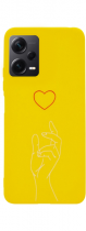 Vivid Case Matte TPU Xiaomi Redmi Note 12 5G Heart