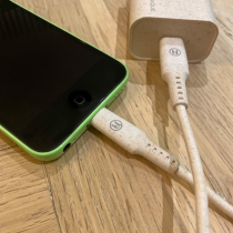 Uunique Eco Friendly USB C to Lightning Cable White