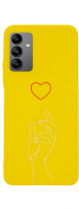 Vivid Case Matte TPU Samsung Galaxy A04s Heart