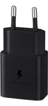 Samsung Fast Travel Charger 15W + Cable Type C To Type C Black