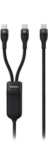 Baseus Flash Series II 1 to 2 Fast Charging Cable Type-C to C+C 100W 1.5m Black