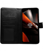 Vivid Case Flip Book Redmi 13C Black