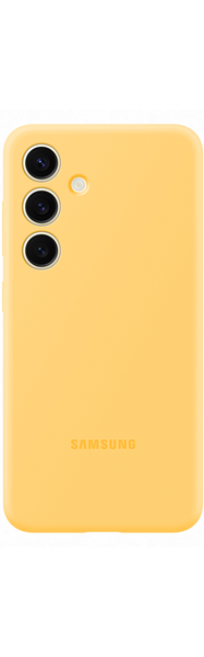 Samsung Silicone Case Galaxy S24 Yellow