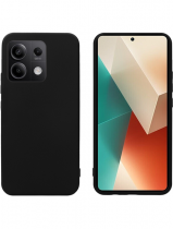 Vivid Set Matte Case Black + Tempered Glass Redmi Note 13 Pro 5G/Poco X6 5G