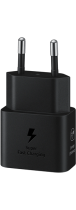Samsung T2510 Fast Travel Charger 25W Type C Black / No Cable
