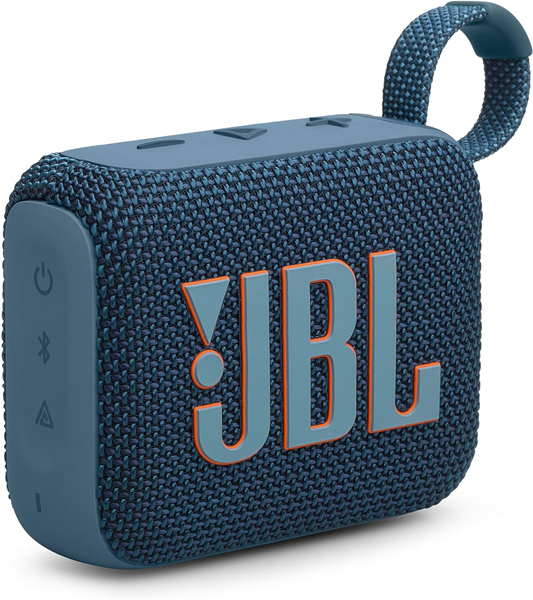 JBL Bluetooth Speaker GO4 Water/Dust Proof IP67 Blue