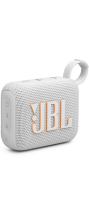 JBL Bluetooth Speaker GO4 Water/Dust Proof IP67 White