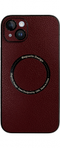 Vivid Magsafe Leather Case Apple iPhone 14 Purple