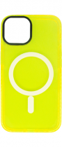 Vivid Magsafe Silicone Case Apple iPhone 13 Yellow