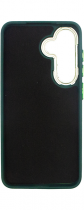 Vivid Diamond Shape PU Leather Case Samsung Galaxy S24 Green